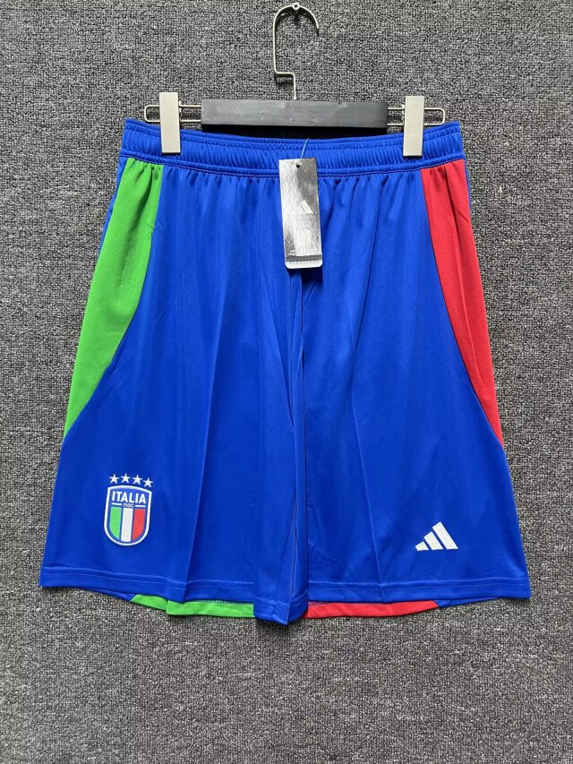 AAA Quality Italy 2024 Euro Away Blue Soccer Shorts